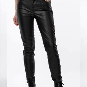 Levi’s 720 High Rise Faux Leather Skinny Pants